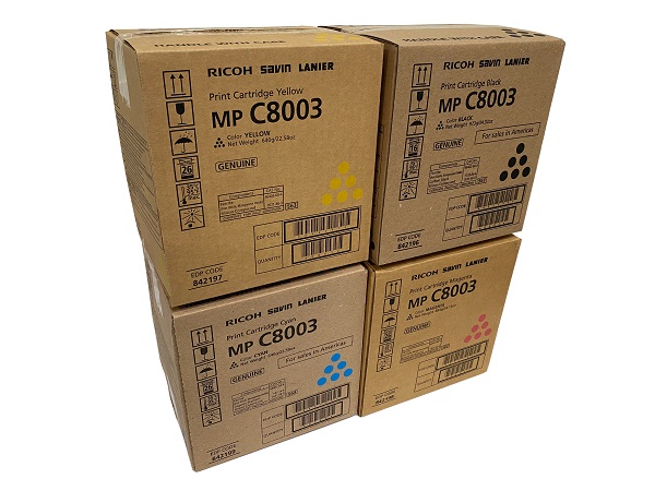 סט טונרים RICOH MP C8003